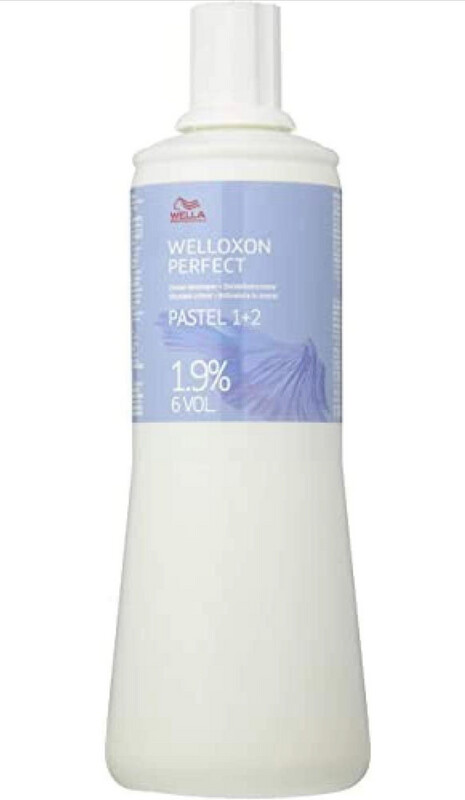 WELLOXON PERFECT WELLA LT PASTEL1+2 1,9% 6 VOLUMI WELLOXON PERFECT WELLA LT PASTEL1+2 1,9% 6 VOLUMI