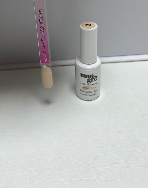 SMALTO SEMIPERMANENTE MANGRE' 8 ML MC 78 SWEET PANCAKE SMALTO SEMIPERMANENTE MANGRE' 8 ML MC 78 SWEET PANCAKE