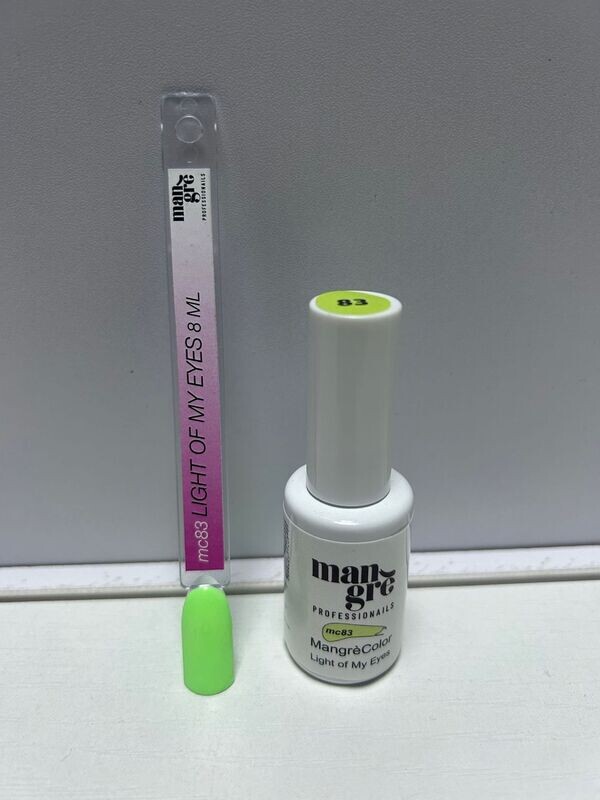 SMALTO SEMIPERMANENTE MANGRE'8 ML MC 83 LIGHT OFF MY EYES SMALTO SEMIPERMANENTE MANGRE'8 ML MC 83 LIGHT OFF MY EYES