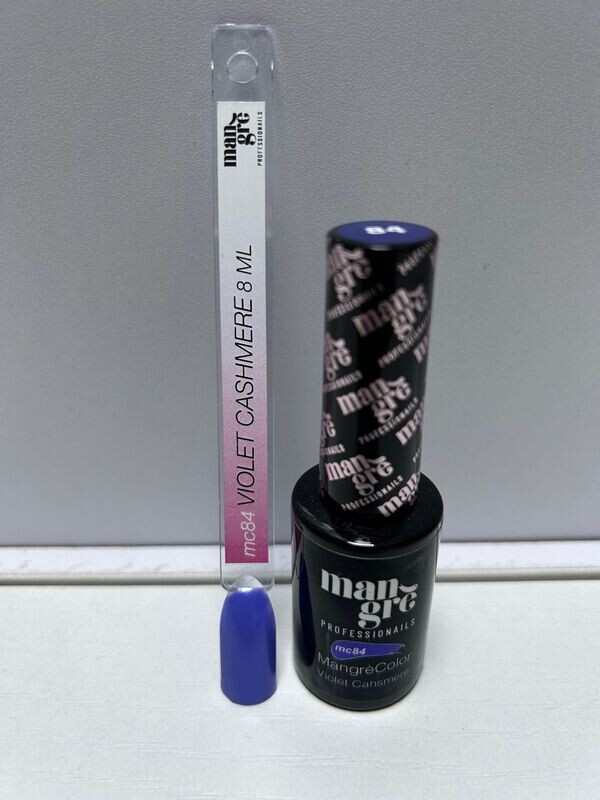 SMALTO SEMIPERMANENTE MANGRE' 8 ML MC 84 VIOLET CAHSMERE SMALTO SEMIPERMANENTE MANGRE' 8 ML MC 84 VIOLET CAHSMERE