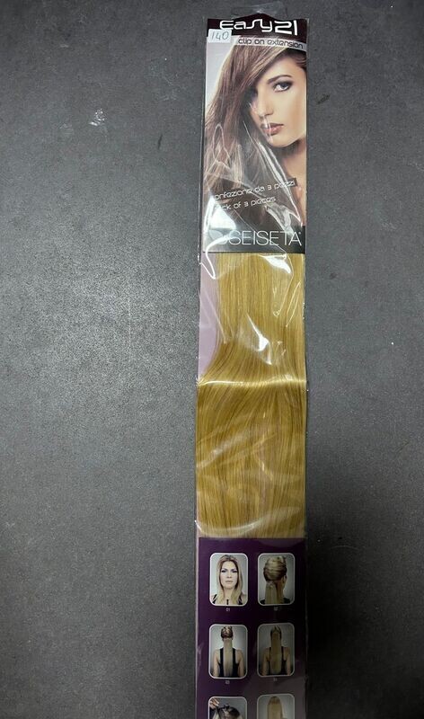 EASY 21 EUROSOCAP 140 ULTRA BIONDO 50/55CM CAPELLI VERI