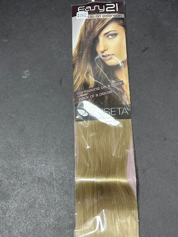 EASY 21 EUROSOCAP 1002 BI.CHIAR.CENERE 50/55 CM CAPELLI VERI