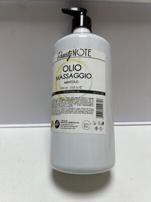 OLIO DA MASSAGGIO AL MENTOLO LT BEAUTY NOTE CON DOSATORE OLIO DA MASSAGGIO AL MENTOLO LT BEAUTY NOTE CON DOSATORE
