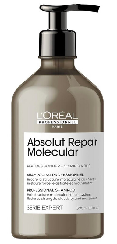 L'OREAL PROFESSIONEL SERIE EXPERT ABSOLUT REPAIR MOLECULAR  SHAMPOO 500 ML CON DOSATORE