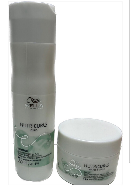 SHAMPOO WELLA NUTRICURLS 250 ML PIU' MASCHERA WELLA  150 ML NUTRICURLS