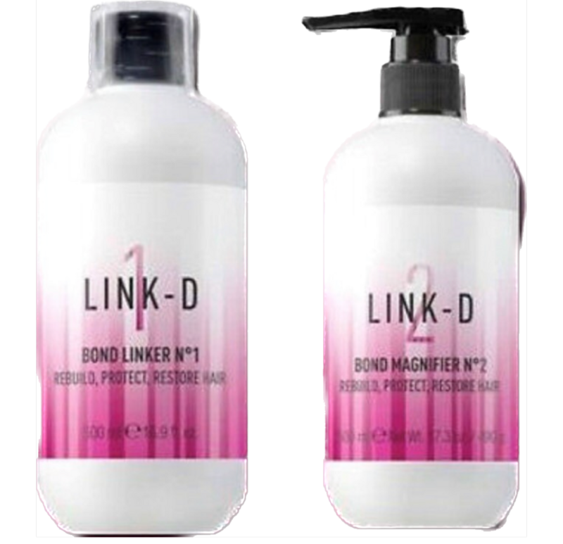 KIT LINK-D ELGON BOND LINKER 1 BOND MAGNIFIER 2 2X500 ML IN OMAGGIO  PHON KIEPE PORTOFINO NERO