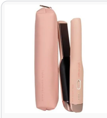PIASTRA GHD UNPLUGGED PINK WITH EXCLUSIVE HEAT RESISTANT BAG PINK COLLECTION OMAGGIO TOSATRICE RETRO' RUP 620