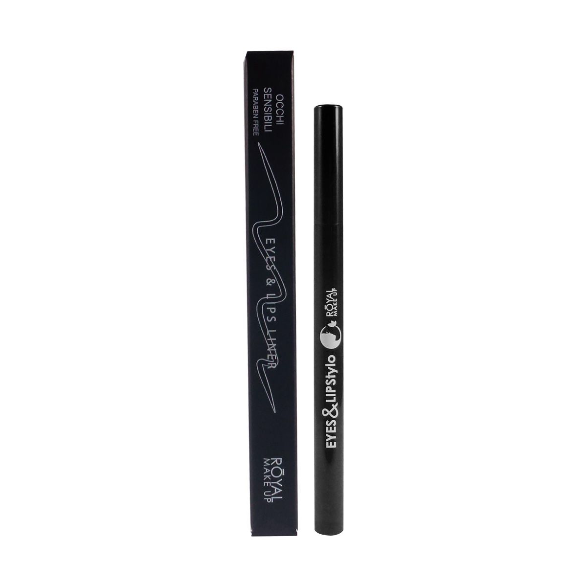 ROYAL COSMETIC EYE LINER STYLO, Colorazioni: 01-NERO