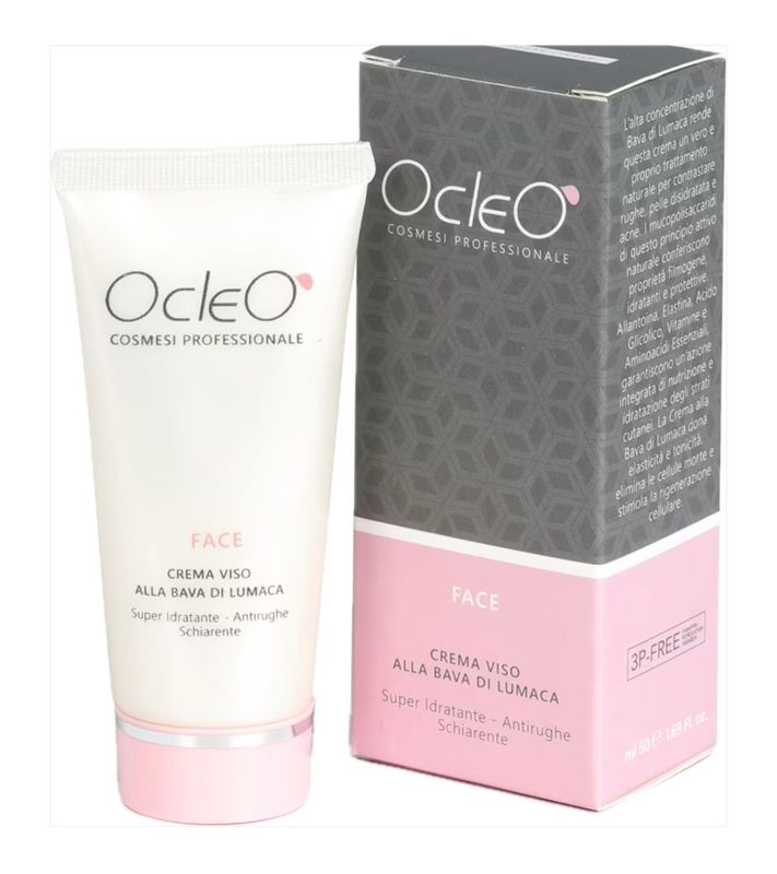 CREMA VISO ALLA BAVA DI LUMACA 50 ML OCLEO' CREMA VISO ALLA BAVA DI LUMACA 50 ML OCLEO'