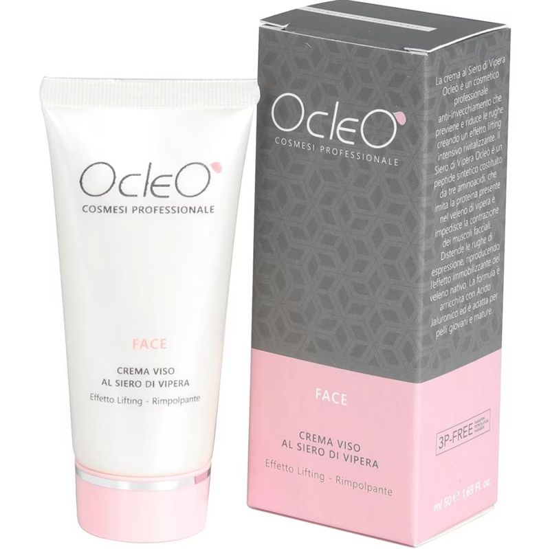 CREMA VISO AL SIERO DI VIPERA 50 ML OCLEO' CREMA VISO AL SIERO DI VIPERA 50 ML OCLEO'