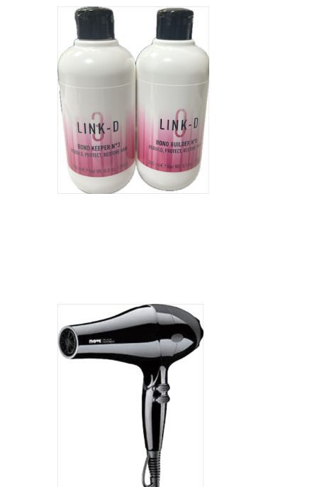 SHAMPOO LINKD 0 250 ML PIU'BOND KEEPER LINKD 3 PIU' PHON MOVE AIR 9000 BLACK