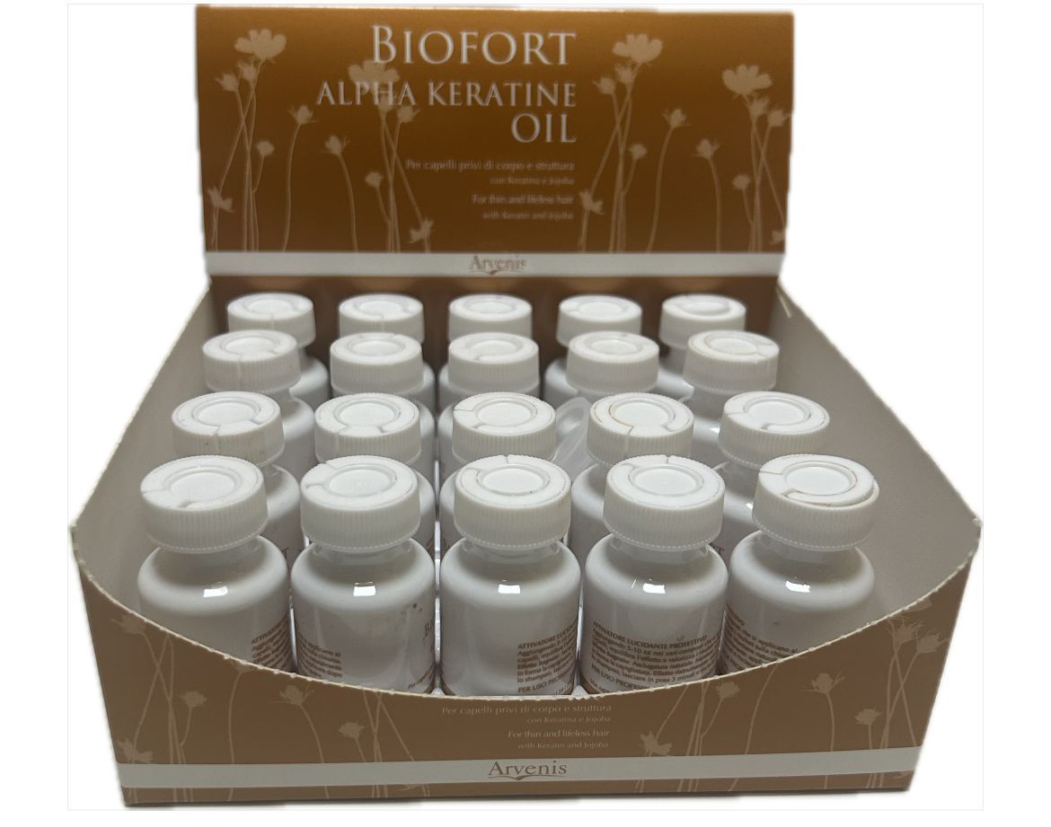 ALPHA KERATINE OIL BIOFORT 20 FIALI DA 15 ML