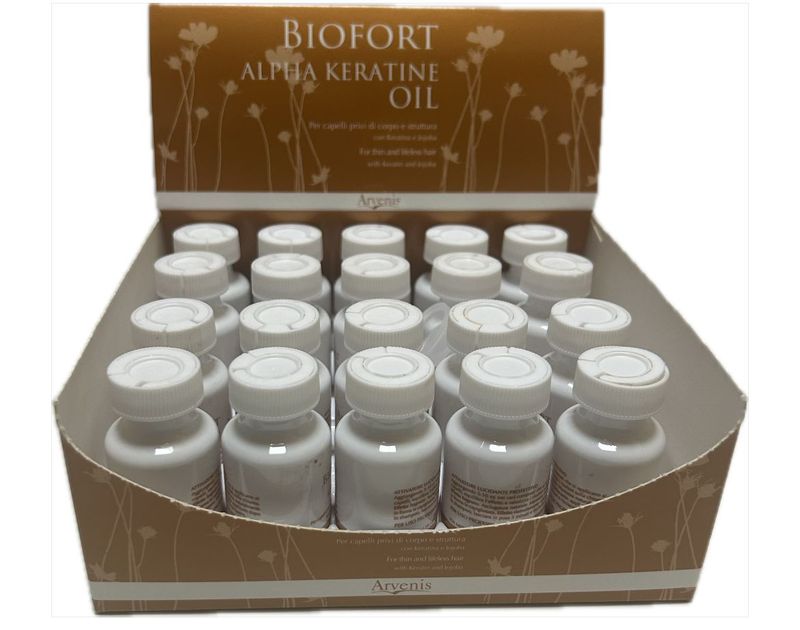 ALPHA KERATINE OIL BIOFORT 20 FIALI DA 15 ML