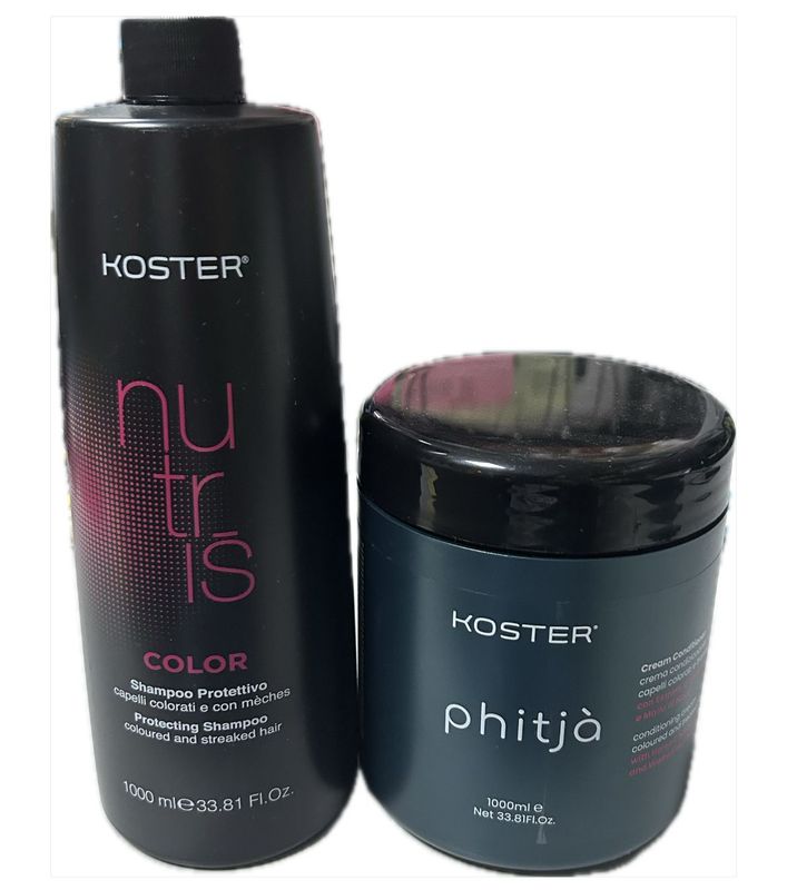 SHAMPOO LT KOSTER NUTRIS  COLOR PIU' MASCHERA KOSTER PHITJA' IN OMAGGIO DOSATORE X SHAMPOO