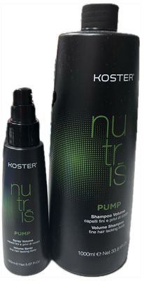 SHAMPOO LT KOSTER NUTRIS PUMP VOLUME E SPRAY KOSTER PUMP 150 ML