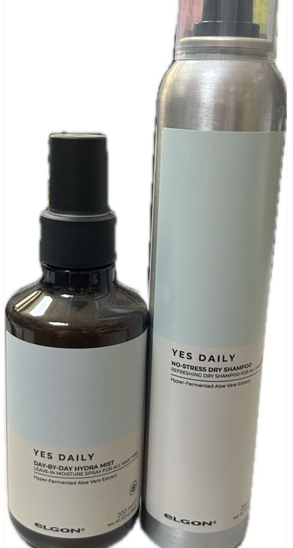 KIT ELGON YES DAILY CON SHAMPOO A SECCO 200 ML E DAY BY DAY HIDRA MIST200 ML