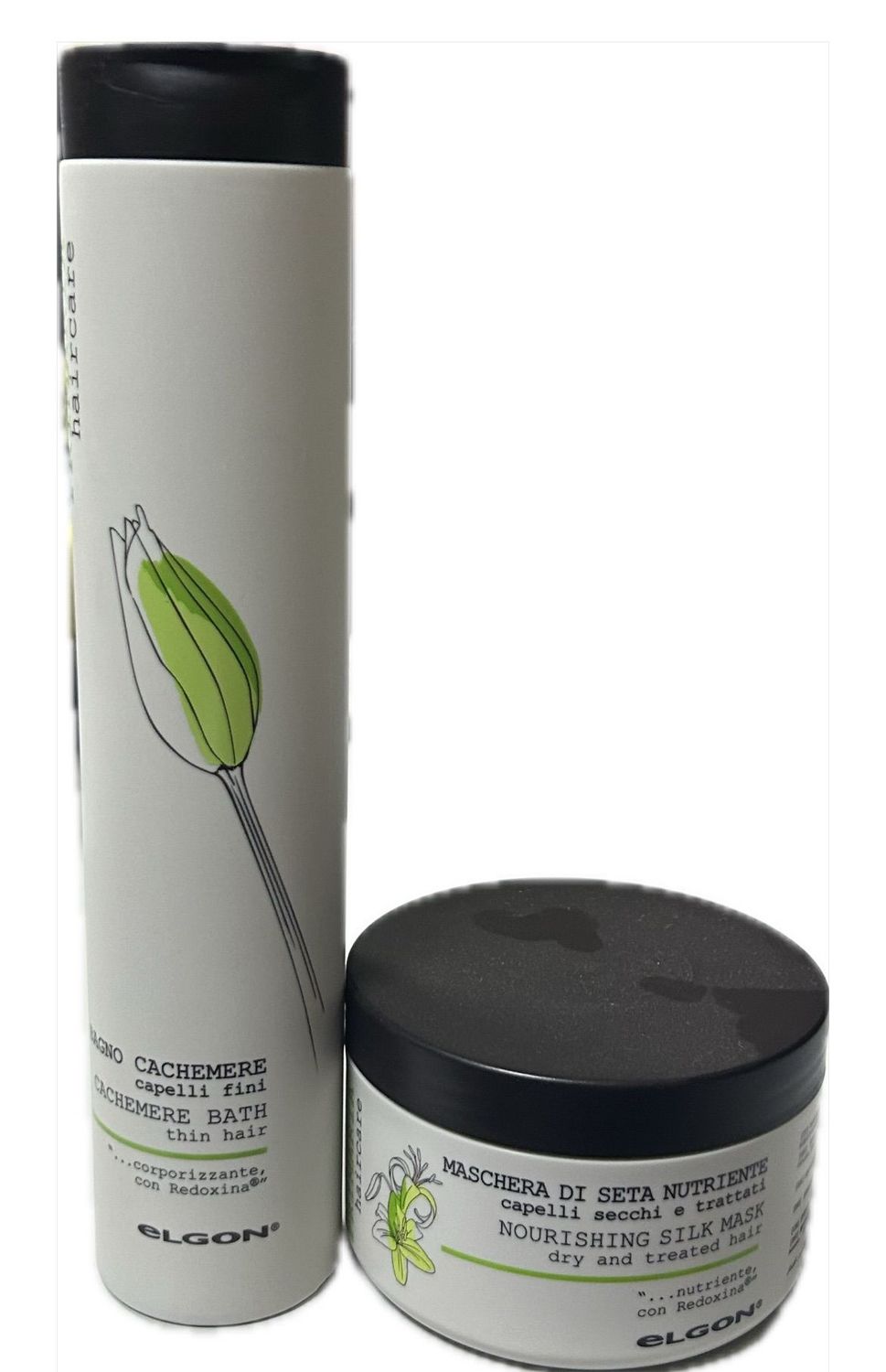 BAGNO CACHMERE ELGON 250 ML PIU' MASCHERA DI SETA NUTRIENTE ELGON  150 ML