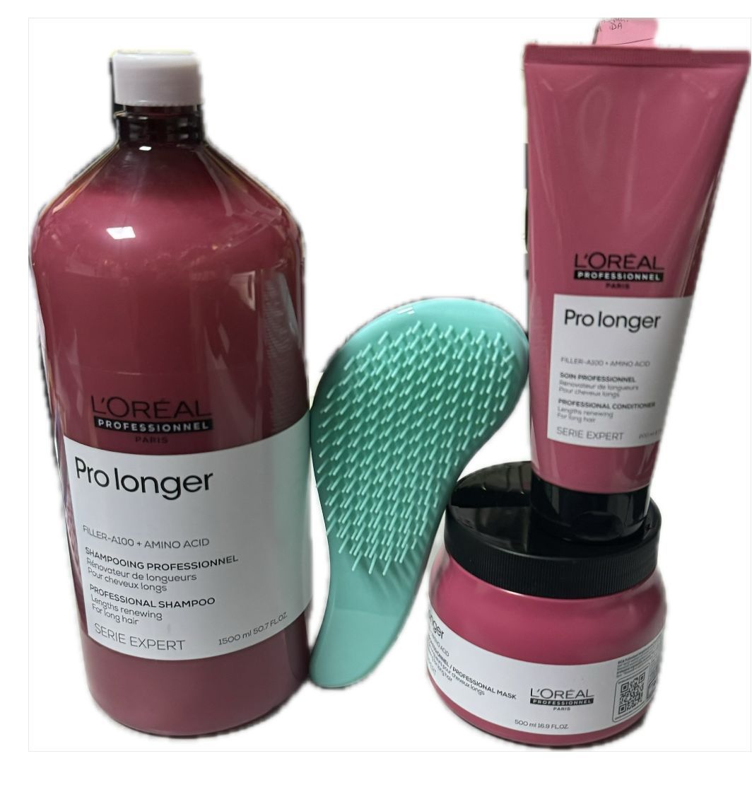 KIT L'OREAL PRO LONGER   PIU' SPAZZOLA  KOLORTANGLE