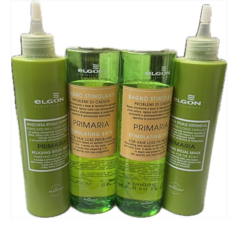 KIT ELGON 2 SHAMPOO 250 ML BAGNO STIMOLANTE E DUE MASCHERA DISTENSIVA PRIMARIA 200 ML KIT ELGON 2 SHAMPOO 250 ML BAGNO STIMOLANTE E DUE MASCHERA DISTENSIVA PRIMARIA 200 ML