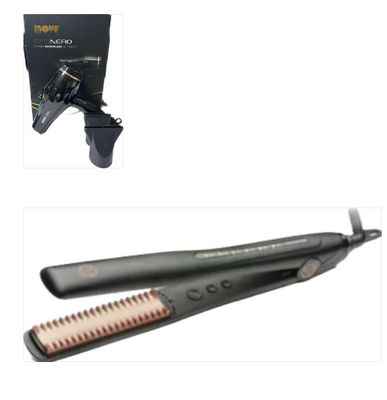 PHON MOVE ORO NERO 2200 WATT MOTORE BRUSHLESS PIU' PIASTRA RETRO' COMB HAIR STRAIGHTENER