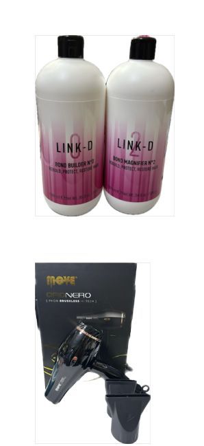 PHON MOVE ORO NERO MOTORE BRUSHLESS 2200 WATT PIU' KIT LINK D SHAMPOO 0 LT  PIU' BOND MAGNIFIER N°2 LT ELGON