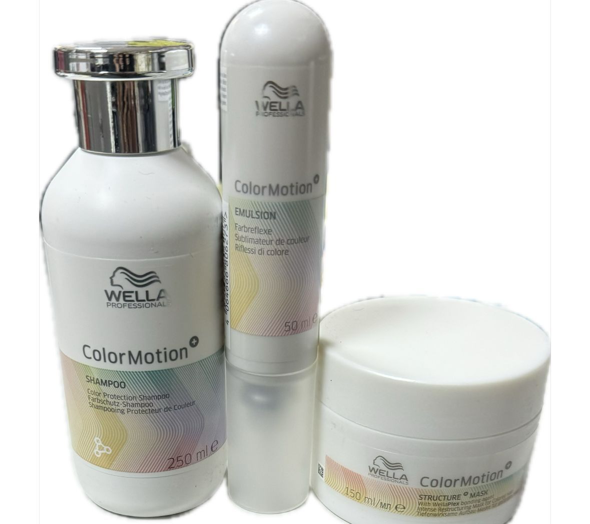 KIT WELLA COLOR MOTION SHAMPOO 250 ML MASCHERA 150 ML E EMULSION COLOR MOTION 50 ML