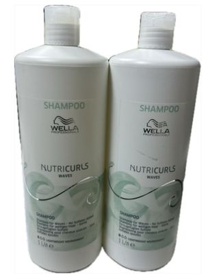 NUTRICURLS WAVES SHAMPOO LT WELLA X2 PZ NUTRICURLS WAVES SHAMPOO LT WELLA X2 PZ