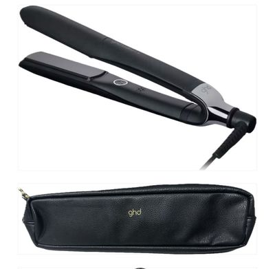 PIASTRA GHD PLATINUM+ NERA CON POCHETTE GHD PIU' BOX REGALO MOOD COLOR PROTECT