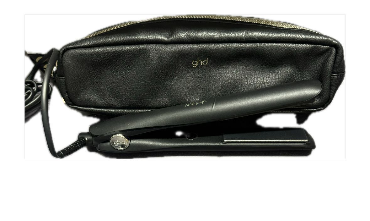 PIASTRA GHD GOLD NERA CON POCHETTE PIU' PHON RETRO' C924 BLACK 100°ANNIVERSARY