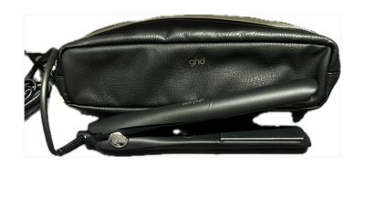 PIASTRA GHD GOLD NERA CON POCHETTE PIU' PHON RETRO' C924 BLACK 100°ANNIVERSARY