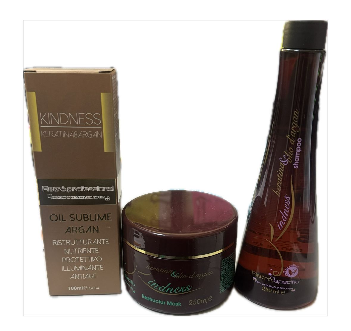 PIASTRA UP GRADE UG 90ELE BIO INFRARED LIMITED EDITION CON POCHETTE PIU' KIT KIDNESS SHAMPOO 250 ML MASCHERA 250 ML E OLIO SUBLIME DI ARGAN 100 ML