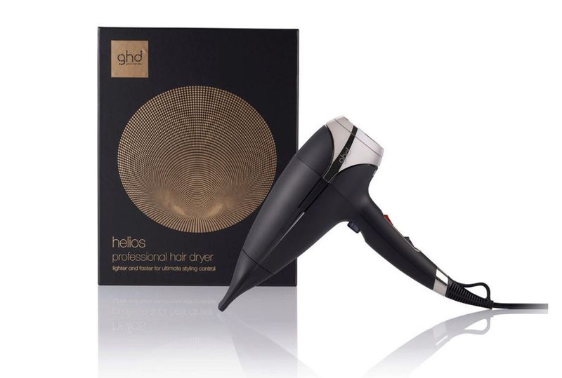 PIASTRA RETRO' EXCELSA GENIUS PRO LARGE PIU' PHON GHD HELIOS NERO