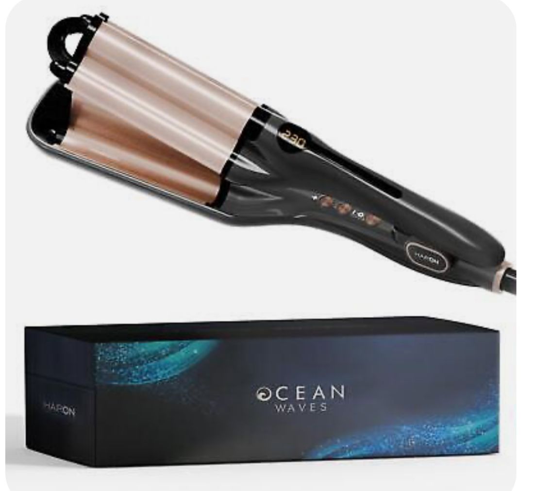 OCEAN WAVES PIASTRA ONDE HAIR ON