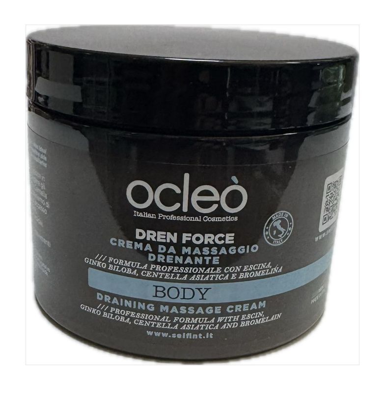 CREMA DRENANTE LIPO RIDUCENTE OCLEO' 500 ML DREN FORCE