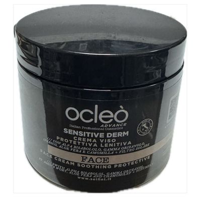 CREMA VISO PROTETTIVA LENITIVA CON FILTRO SOLARE OCLEO' 500 ML