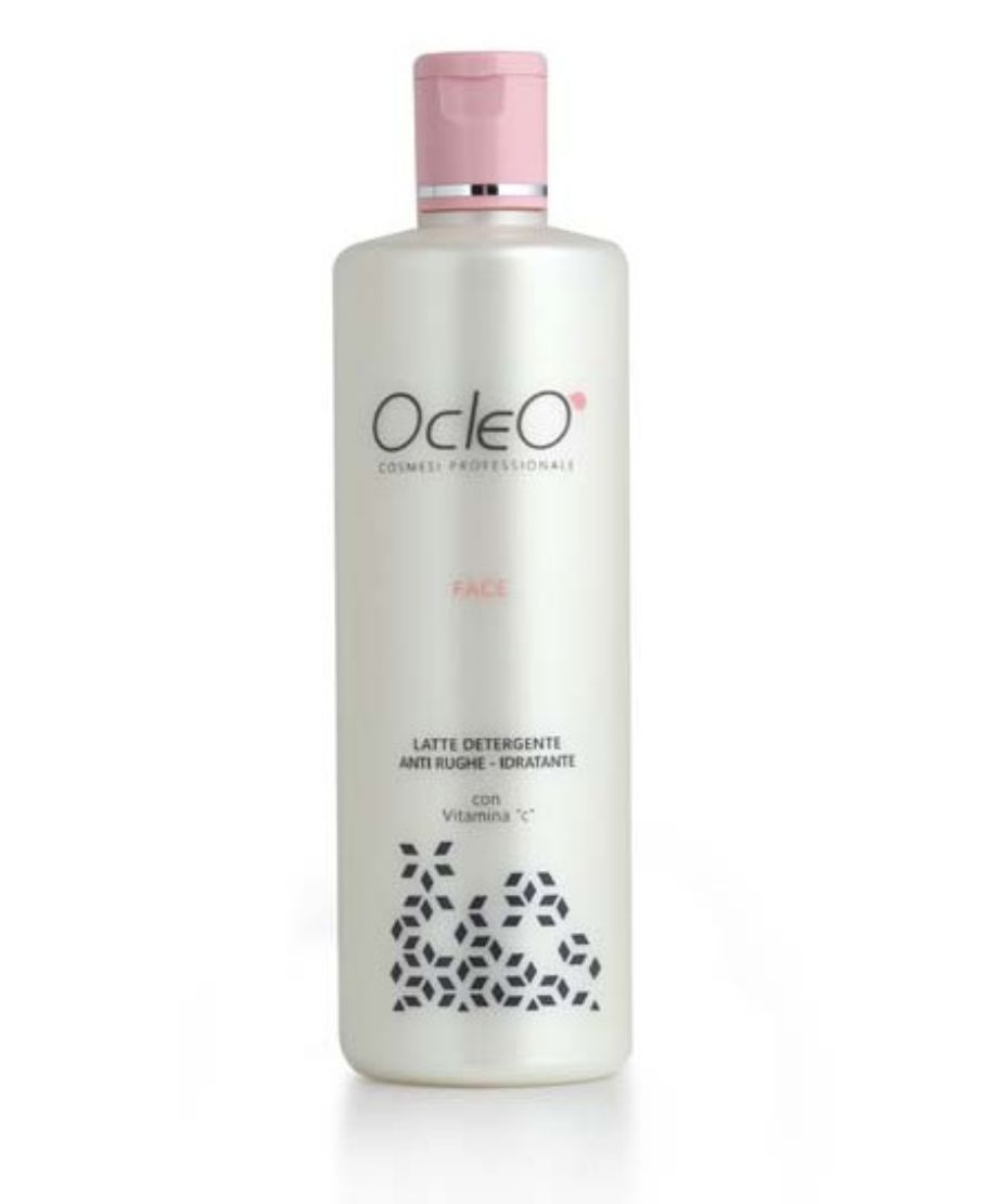 LATTE DETERGENTE ANTI RUGHE OCLEO' 500 ML