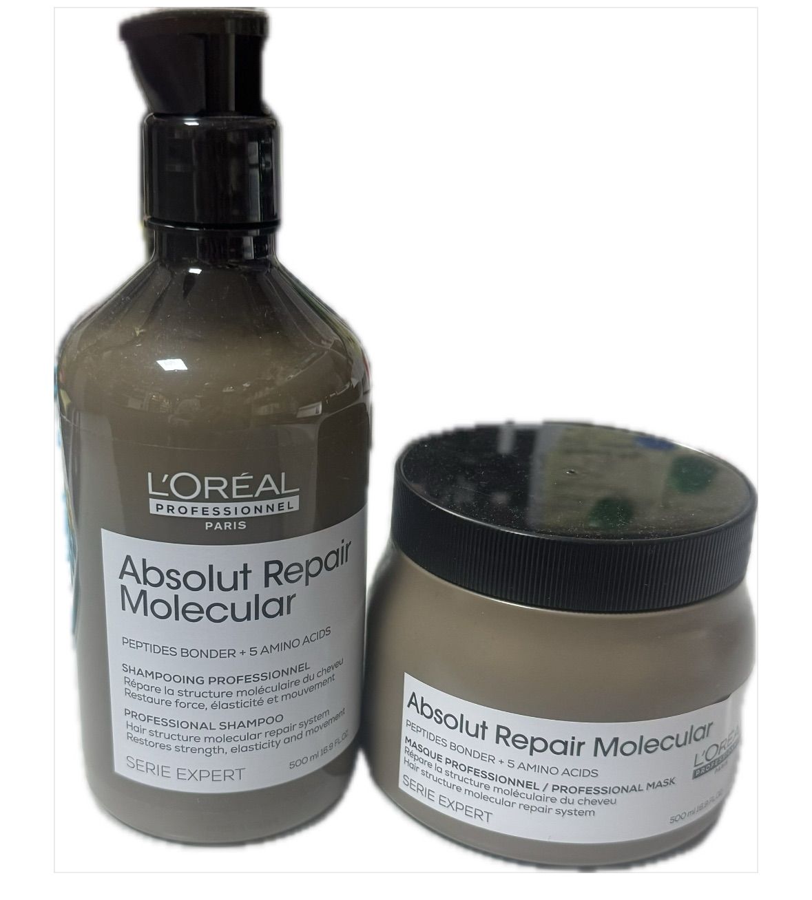 PIASTRA UP GRADE BIO INFRARED LIMITED EDITION CON BAULETTO PIU' IN OMAGGIO SHAMPOO L'OREAL 500 ML CON DOSATORE ABSOLUTE REPAIR MOLECULAR E MASCHERA 500 ML