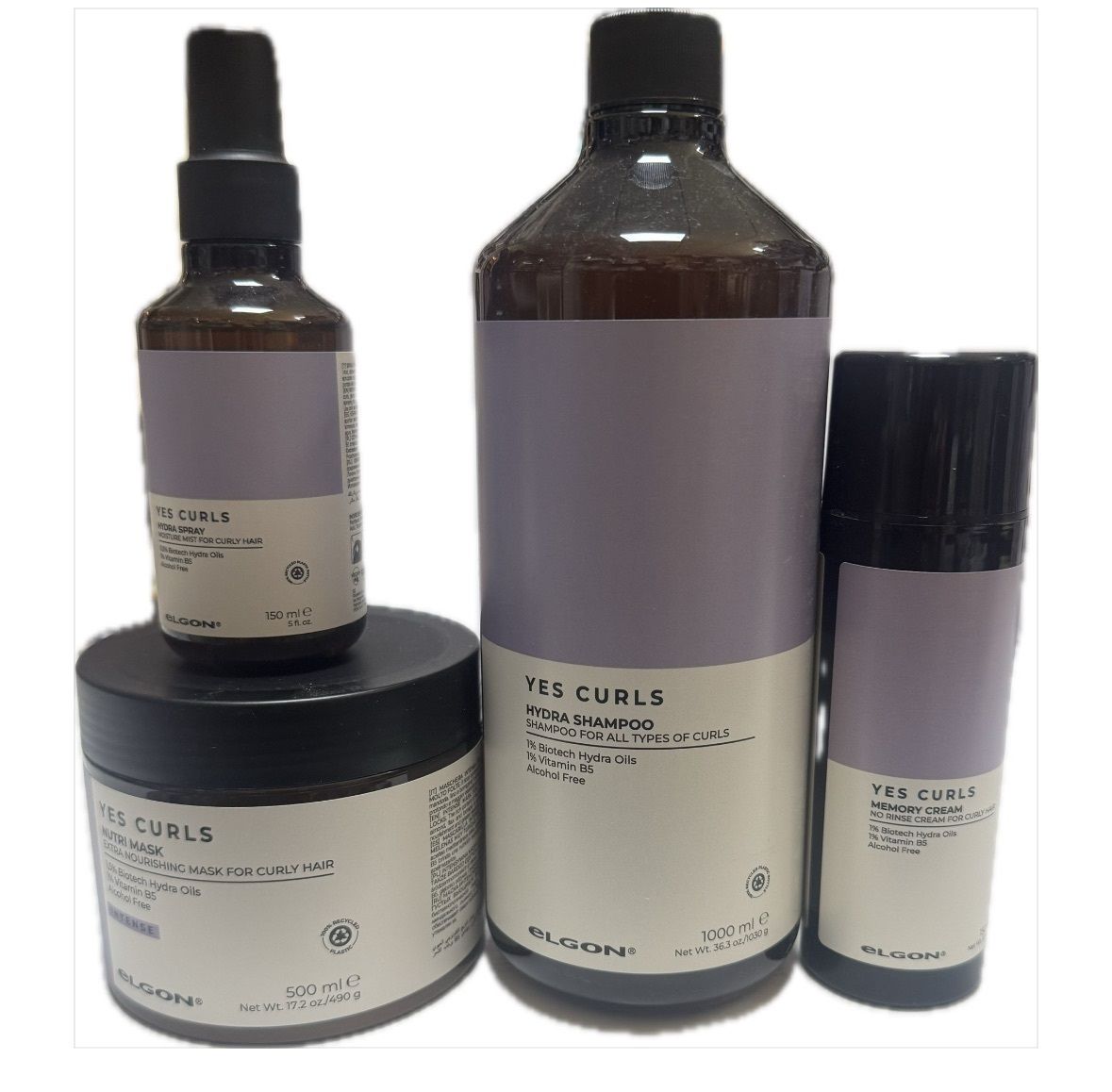 PIASTRA UP GRADE BIOINFRARED LIMITED EDITION CON BAULETTO + KIT YES CURLS ELGON SHAMPOO LT MASCHERA 500 ML SPRAY 150 ML E MEMORY CREAM 150 ML