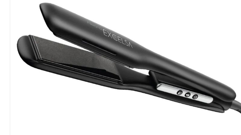 PIASTRA RETRO' EXCELSA GENIUS PRO LARGE   IN OMAGGIO PHON BLACK STAR TURBO PIUMA + KIT HOLIDAY MOOD KERATIN