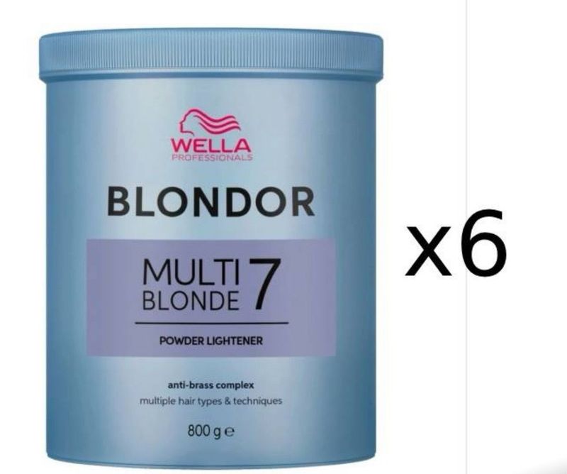 DECOLORANTE WELLA BLONDOR 800 GR X 6 PZ DECOLORANTE WELLA BLONDOR 800 GR X 6 PZ