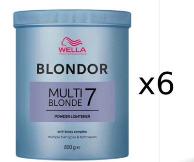 DECOLORANTE WELLA BLONDOR 800 GR X 6 PZ DECOLORANTE WELLA BLONDOR 800 GR X 6 PZ