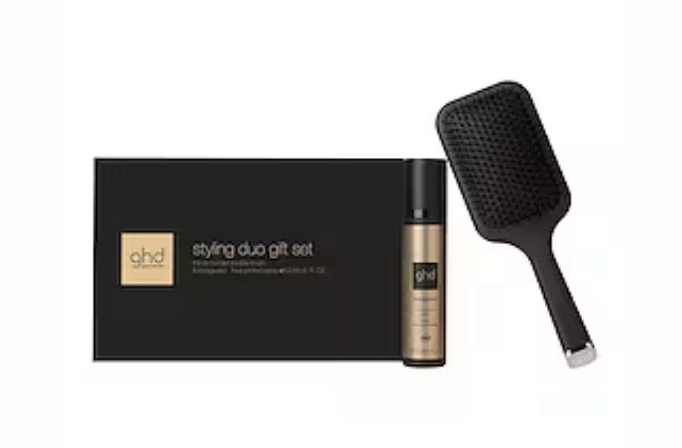 PIASTRA RETRO' COMB HAIR STRAIGHTENER + STYLING DUO GIFT SET GHD