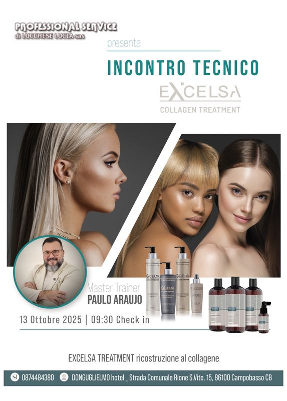 CORSO RICOSTRUZIONE COLLAGENE - EXCELSA TREATMENT