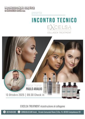 CORSO RICOSTRUZIONE COLLAGENE - EXCELSA TREATMENT