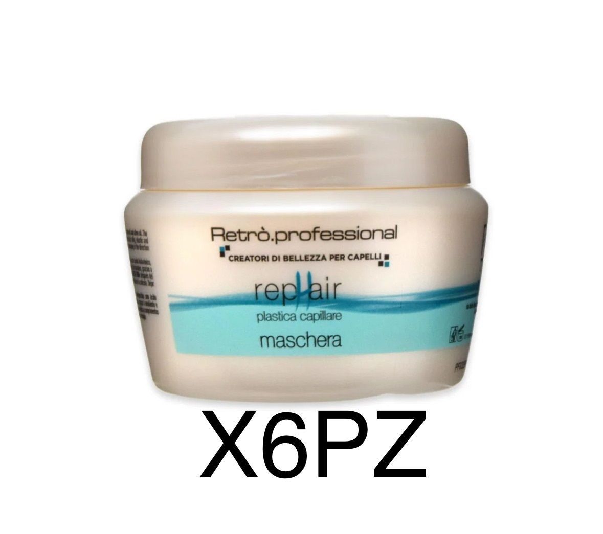MASCHERA RETRO' REPHAIR 500 ML X6 PEZZI