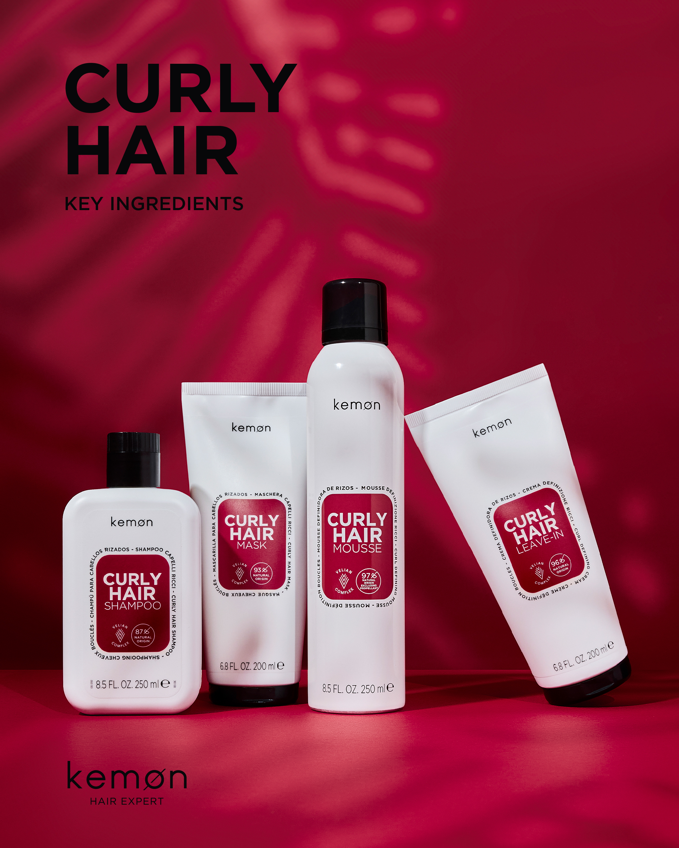 SHAMPOO CAPELLI RICCI KEMON