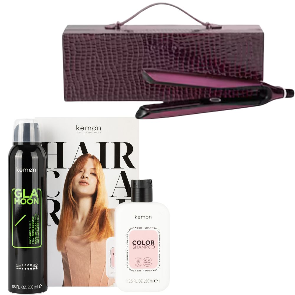 PIASTRA GHD CHRONOS CHERRY CHIC + WET BUNDLE COLOR GLAMOON