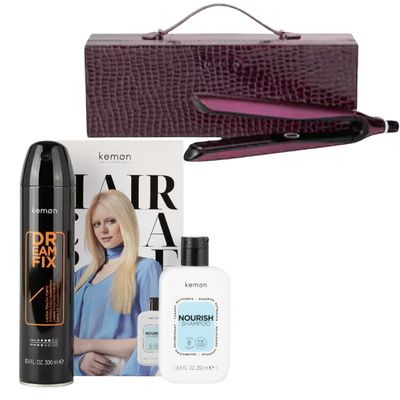 PIASTRA GHD CHRONOS CHERRY CHIC + WET BUNDLE NOUR. DREAMFIX
