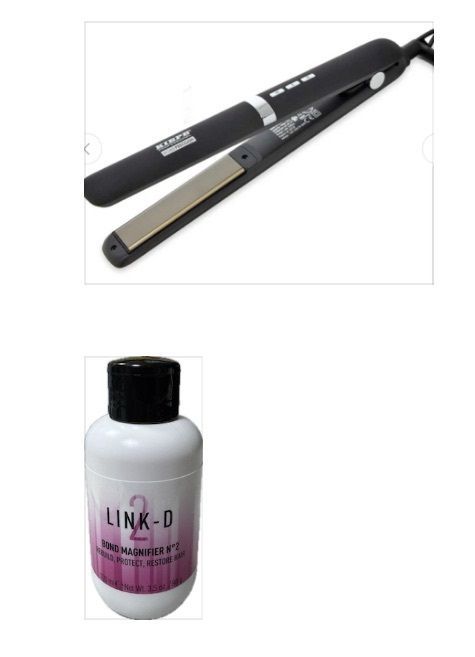 PIASTRA KIEPE HOME PRECISION (COLORI A SCELTA NERO CELESTE ROSA) + BOND MAGNIFIER LINK-D ELGON N2 100 ML