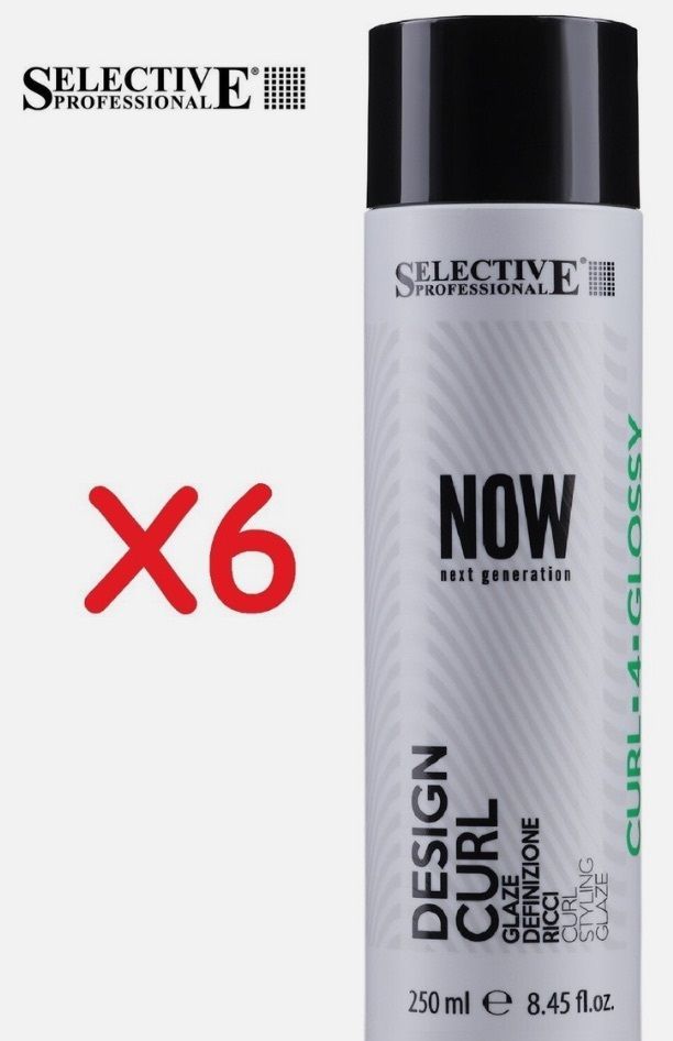 NOW DESIGN CURL SELECTIVE 250 ML X 6 PZ NOW DESIGN CURL SELECTIVE 250 ML X 6 PZ